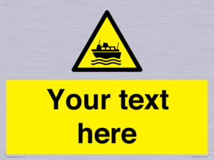 Custom warning ferries crossing vessels